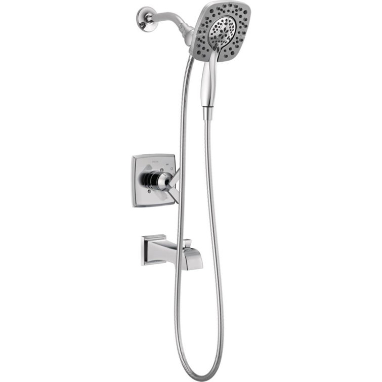 T17464SSI,RBI,I Delta Ashlyn Pressure Balance Tub and Shower Faucet